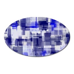 Blockify Oval Magnet by Sparkle