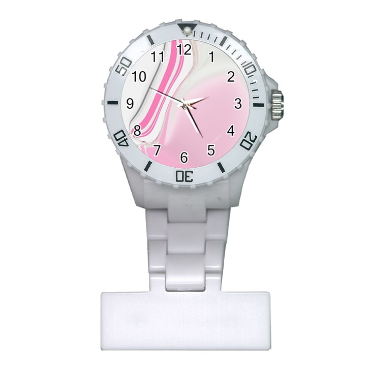 Modern Pink Plastic Nurses Watch