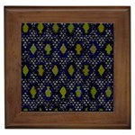 Color Abstract Cartoon Framed Tile Front