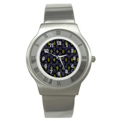 Color Abstract Cartoon Stainless Steel Watch by Sparkle