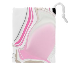 Modern Pink Drawstring Pouch (5xl) by Sparkle