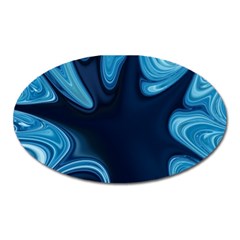 Sea Wrap Oval Magnet by Sparkle