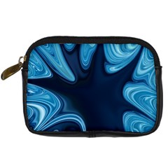 Sea Wrap Digital Camera Leather Case by Sparkle