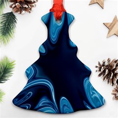 Sea Wrap Christmas Tree Ornament (two Sides) by Sparkle