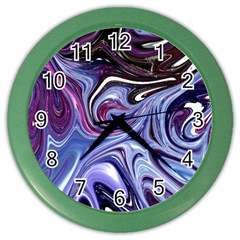 Galaxy Color Wall Clock by Sparkle