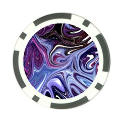 Galaxy Poker Chip Card Guard by Sparkle