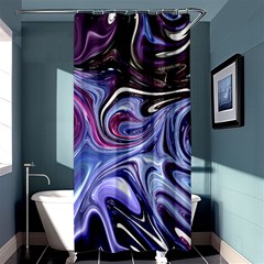 Galaxy Shower Curtain 36  X 72  (stall)  by Sparkle