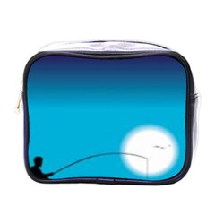 Fishing Mini Toiletries Bag (one Side) by Sparkle