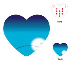 Fishing Playing Cards Single Design (heart) by Sparkle