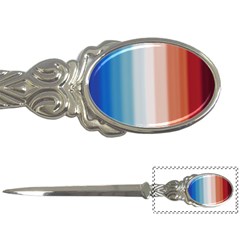 Blue,white Red Letter Opener by Sparkle