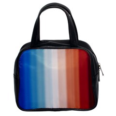 Blue,white Red Classic Handbag (two Sides) by Sparkle