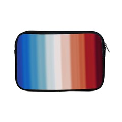 Blue,white Red Apple Ipad Mini Zipper Cases by Sparkle