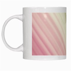 Pink Green White Mugs by Sparkle