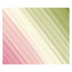 Pink Green Double Sided Flano Blanket (small)  by Sparkle