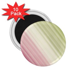 Pink Green 2 25  Magnets (10 Pack)  by Sparkle