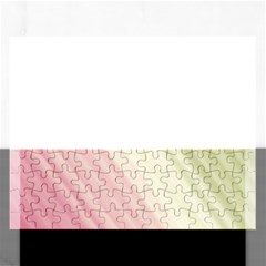 Pink Green Rectangular Jigsaw Puzzl by Sparkle