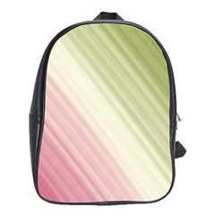 Pink Green School Bag (large) by Sparkle