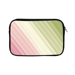 Pink Green Apple Ipad Mini Zipper Cases by Sparkle