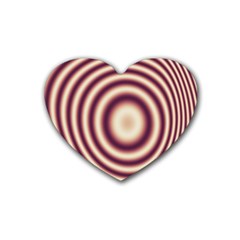 Strips Hole Heart Coaster (4 Pack)  by Sparkle