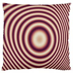 Strips Hole Large Flano Cushion Case (one Side) by Sparkle