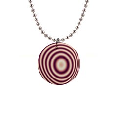 Strips Hole 1  Button Necklace by Sparkle