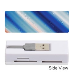 Blue White Memory Card Reader (stick) by Sparkle