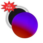 Violet Orange 2.25  Magnets (10 pack)  Front