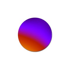 Violet Orange Golf Ball Marker by Sparkle