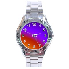 Violet Orange Stainless Steel Analogue Watch by Sparkle