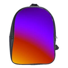 Violet Orange School Bag (xl) by Sparkle