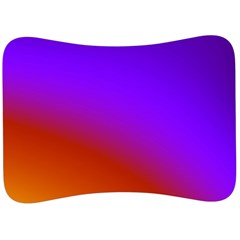 Violet Orange Velour Seat Head Rest Cushion by Sparkle