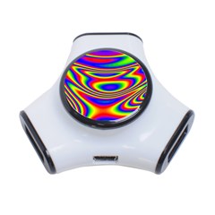 Rainbow 3-port Usb Hub by Sparkle