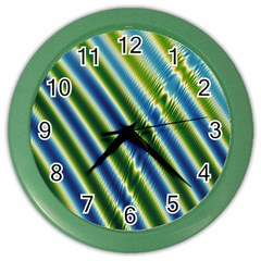 Blueglow Color Wall Clock by Sparkle