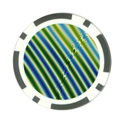 Blueglow Poker Chip Card Guard by Sparkle