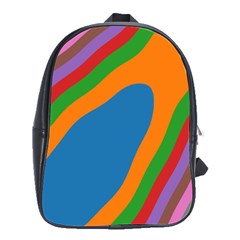 Rainbow Road School Bag (large) by Sparkle