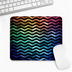 Digital Waves Large Mousepads by Sparkle