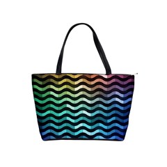 Digital Waves Classic Shoulder Handbag by Sparkle