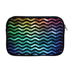 Digital Waves Apple Macbook Pro 17  Zipper Case by Sparkle