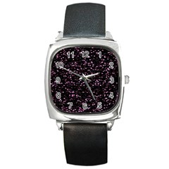 Digital Polka Square Metal Watch by Sparkle