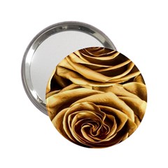 Gold Roses 2 25  Handbag Mirrors by Sparkle