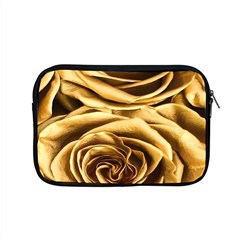 Gold Roses Apple Macbook Pro 15  Zipper Case by Sparkle