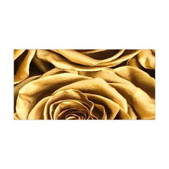 Gold Roses Yoga Headband by Sparkle