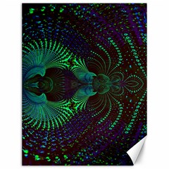 Fractal Flower Canvas 12  X 16  by Sparkle