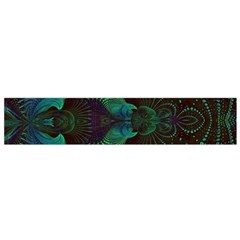 Fractal Flower Small Flano Scarf by Sparkle