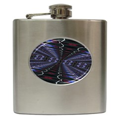 Digital Room Hip Flask (6 Oz) by Sparkle