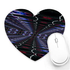 Digital Room Heart Mousepads by Sparkle