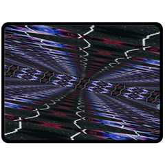 Digital Room Fleece Blanket (large)  by Sparkle