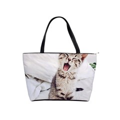 Laughing Kitten Classic Shoulder Handbag by Sparkle