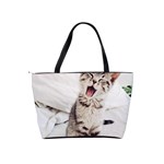 Laughing Kitten Classic Shoulder Handbag Back