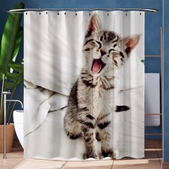 Laughing Kitten Shower Curtain 60  X 72  (medium)  by Sparkle